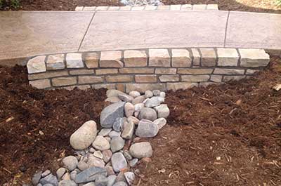 Dry Stack Stone Walls, Landscaping Services, Fleming Landscaping, Durango, CO